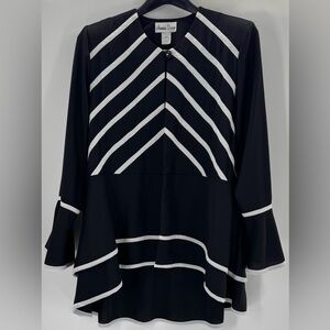 Black and White Women's Dress